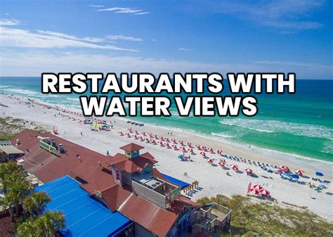 Ten Recommended Restaurants With Water Views In Destin Florida Image