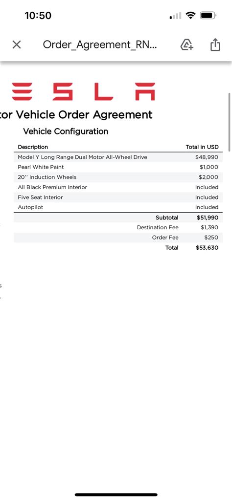 Tesla Removed The Discount After I Paid The Order Fee R Teslamodely