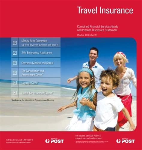 Thailand Travel Insurance Australia Post