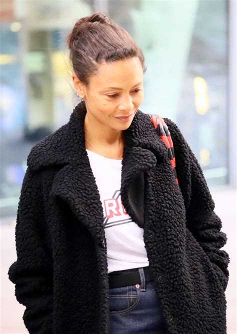 Thandie Newton Travel Style Heathrow Airport 11 29 2018 Celebmafia