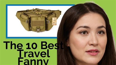 The 10 Best Travel Fanny Packs 2020 Review Guide Youtube