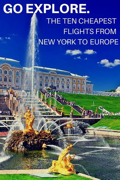 The 10 Cheapest Flights From New York To Europe Hopper Blog Cheap Flights Europe New York