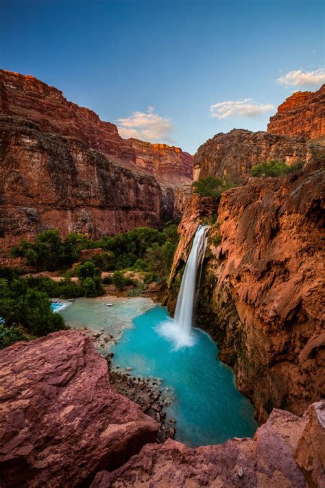 The 10 Most Popular Summer Travel Destinations Havasu Falls Summer