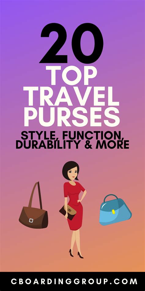 The 20 Best Travel Purses For 2021 Travel Purse Purses Purse Styles