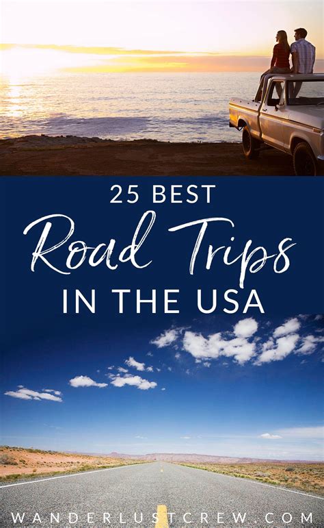 The 25 Best Road Trips In The Usa Road Trip Usa Road Trip