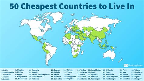 The 7 Cheapest Countries In The World Ourlife