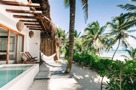 The 9 Best Beachfront Hotels In Tulum Mexico To Book In 2018