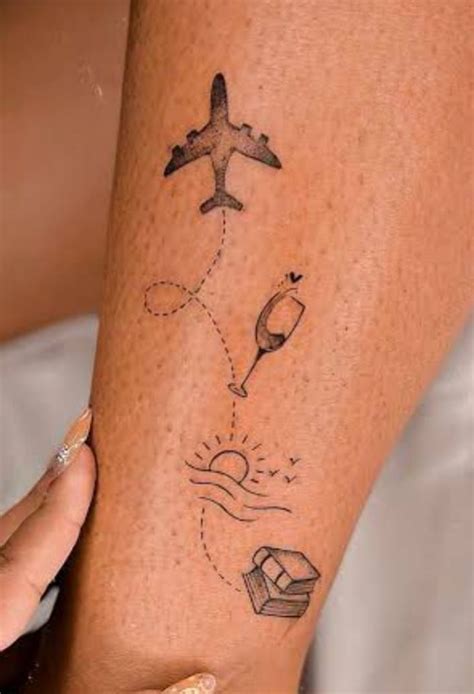 The 90 Most Popular Symbols For Travel Tattoos Unique Cute Travel