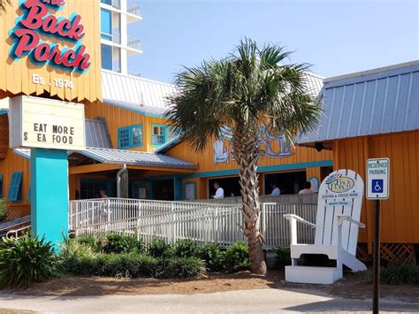 The Back Porch Restaurant 1740 Scenic Hwy 98 Destin Fl 32541 Usa