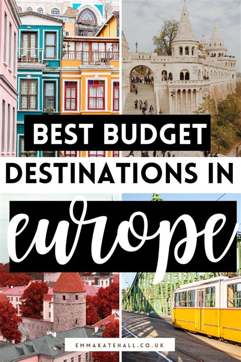 The Best Budget Destinations In Europe Travel Europe Cheap Student