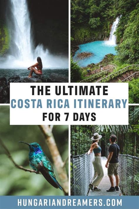 The Best Costa Rica Itinerary For 7 Days Hungariandreamers