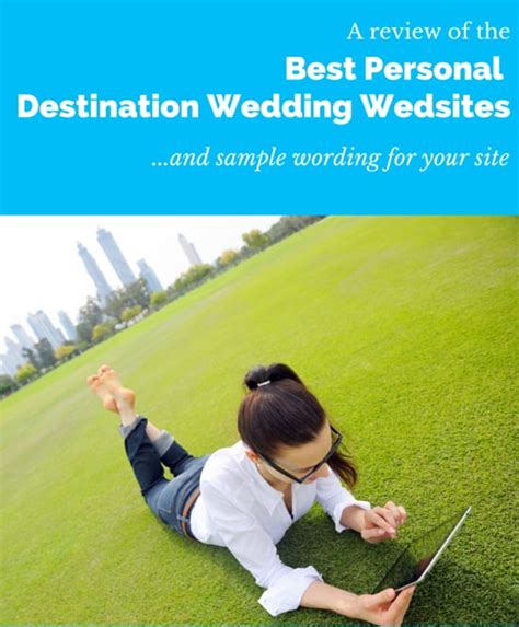 The Best Destination Wedding Website Reviews Examples