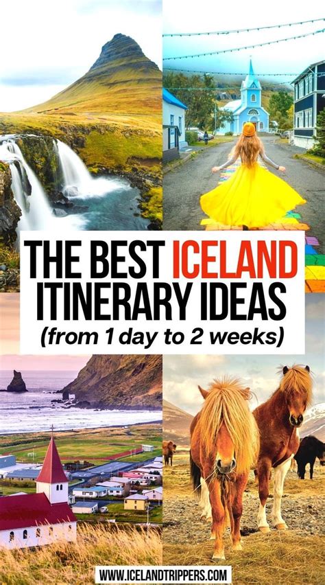 The Best Iceland Itinerary Ideas From 1 Day To 2 Weeks Iceland