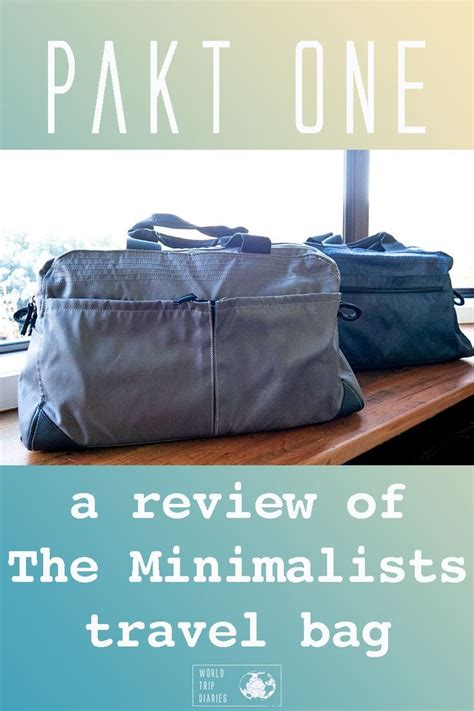 The Best Minimalist Travel Bag Pakt Review World Trip Diaries