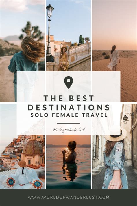 The Best Places For Solo Female Travel World Of Wanderlust