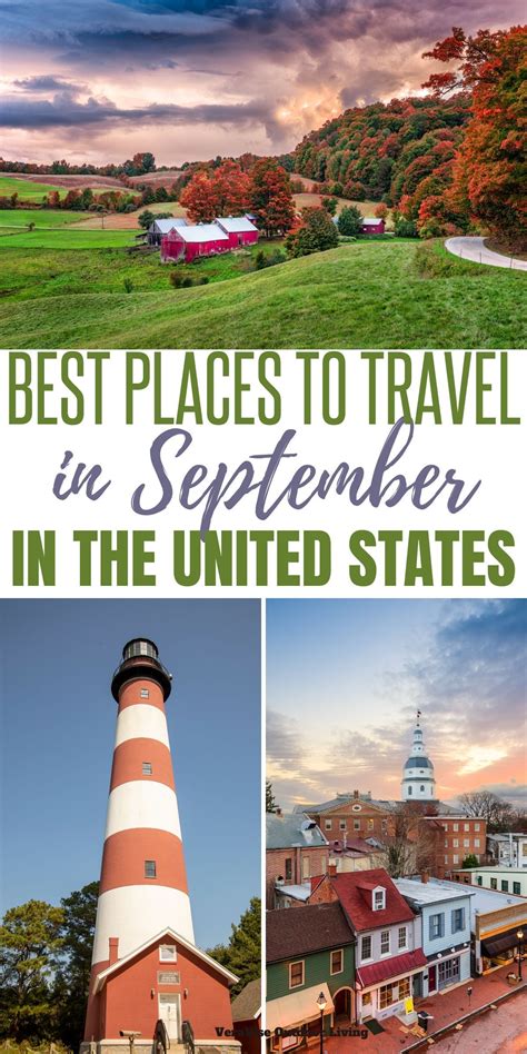 The Best Places To Travel In The U S In September