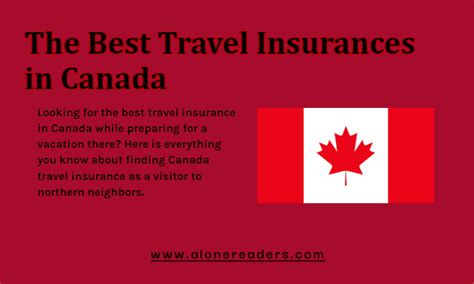 The Best Travel Insurances In Canada Alonereaders Com