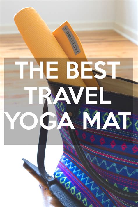 The Best Travel Yoga Mat Jade Voyager Yogabycandace