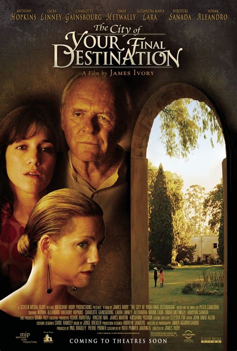 The City Of Your Final Destination 2007 By James Ivory