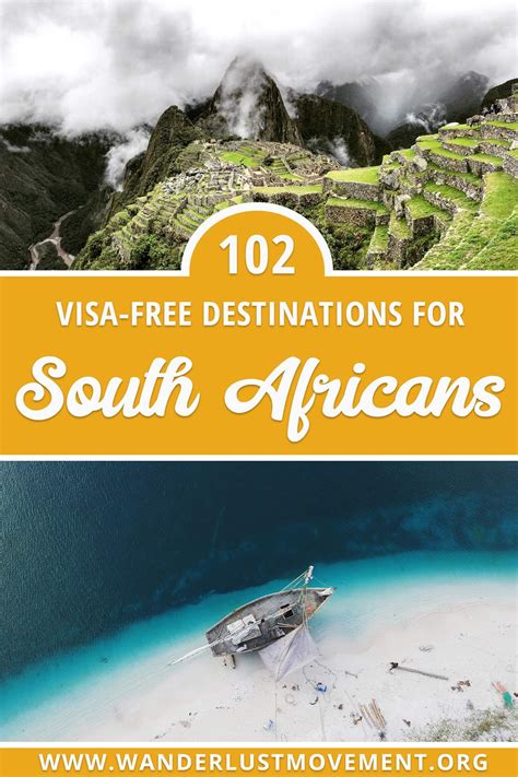 The Complete List Of Visa Free Countries For South Africans Artofit