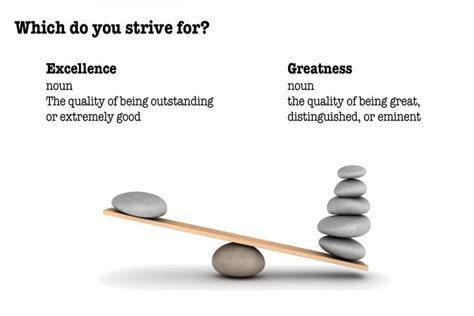 The Distinction Between Excellence And Greatness Surdek