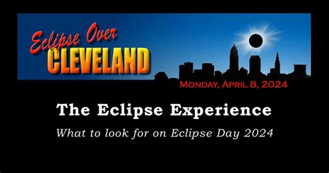 The Eclipse Experience Eclipse Over Cleveland One News Page Video