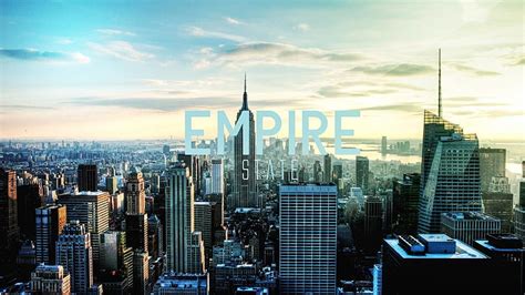 The Empire Building In New York City With Text Overlay That Reads A