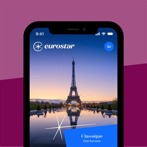 The Eurostar App Eurostar