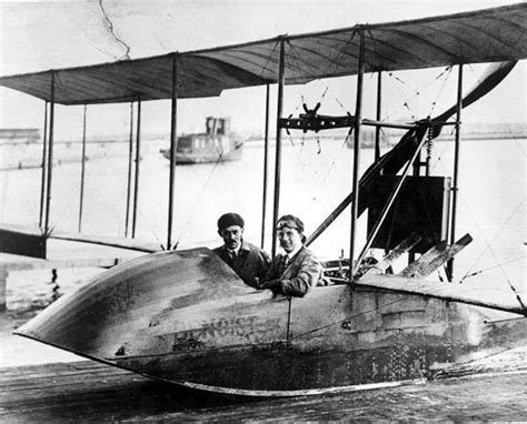 The First Ever Commercial Air Flight Tony Jannus R Flew Passenger Abram Pheil From St