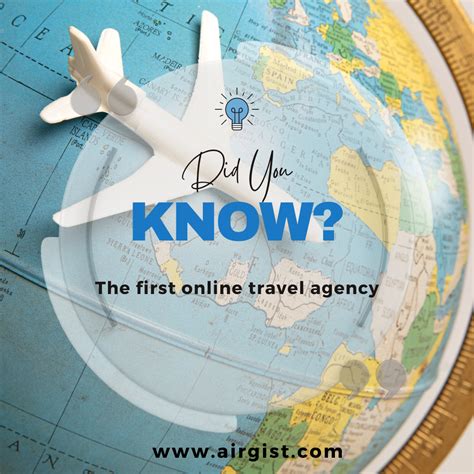 The First Online Travel Agency Airgist