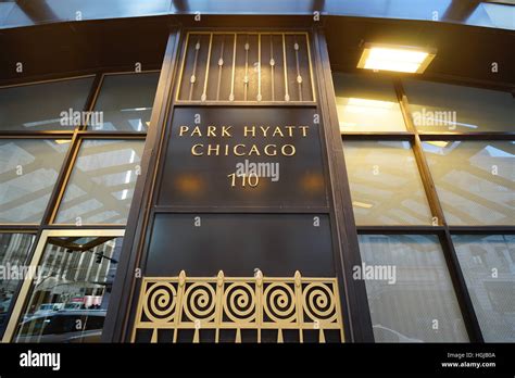 The Flagship Park Hyatt Chicago Luxury Hotel Located Across From The