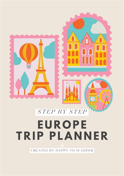 The Free Europe Trip Planner You Need To Steal Printable Digital