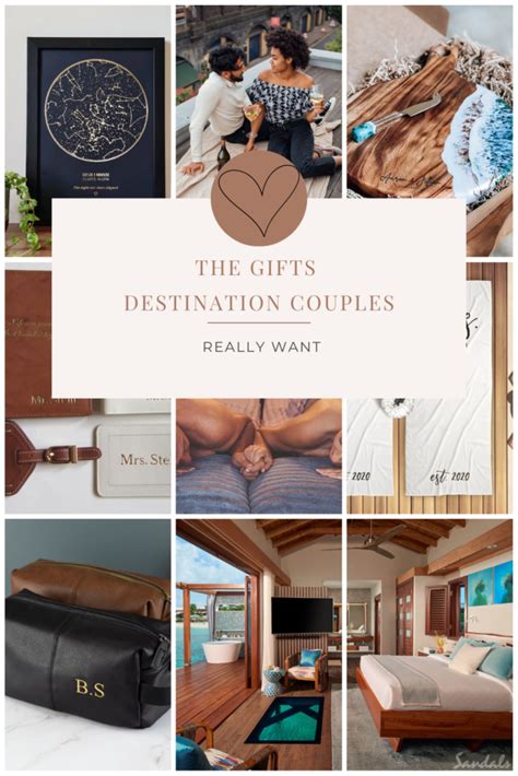 The Gifts Couples Really Want Destination Wedding Gift Guide