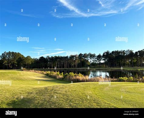 The Golden Hour At A Georgia State Park Golf Course A Popular Golf