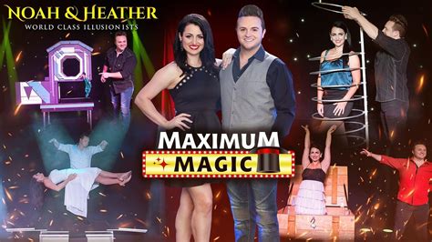 The Maximum Magic Show Starring Noah Amp Heather Wells Destin Fl Estados Unidos