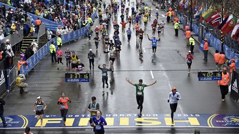 The Meaning Of The Boston Marathon Finish Line Then And Now The New