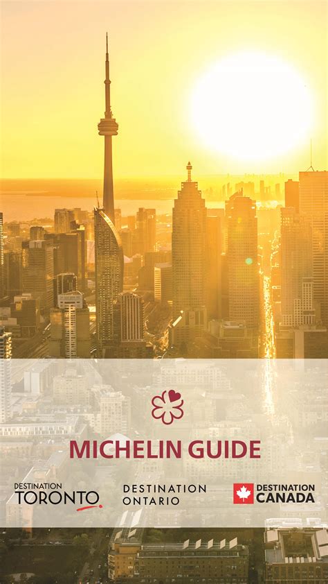 The Michelin Guide Makes Reservations In Toronto