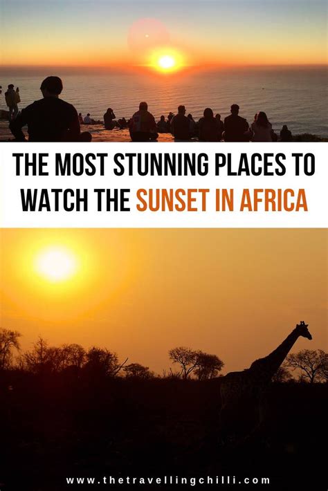 The Most Beautiful African Sunset Destinations You Have To Visit The