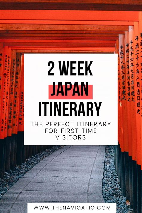 The Perfect 2 Week Japan Itinerary Japan Itinerary Travel