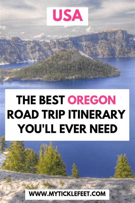 The Perfect Oregon Road Trip Itinerary 7 Or 10 Days My Ticklefeet