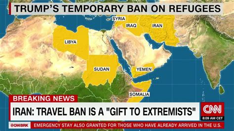 The Seven Countries Banned By Trump Cnn Video