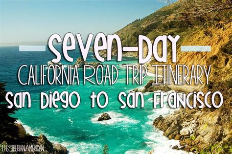 The Siberian American California Road Trip Seven Day Itinerary From