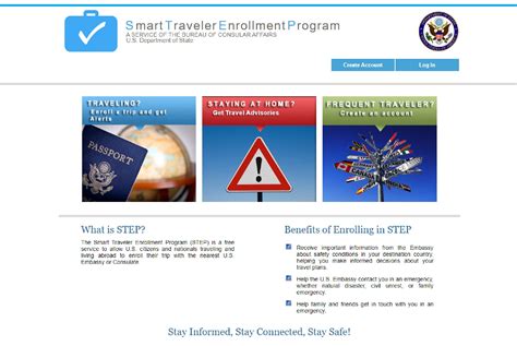 The Smart Traveler Enrollment Program Step Soul O Travels