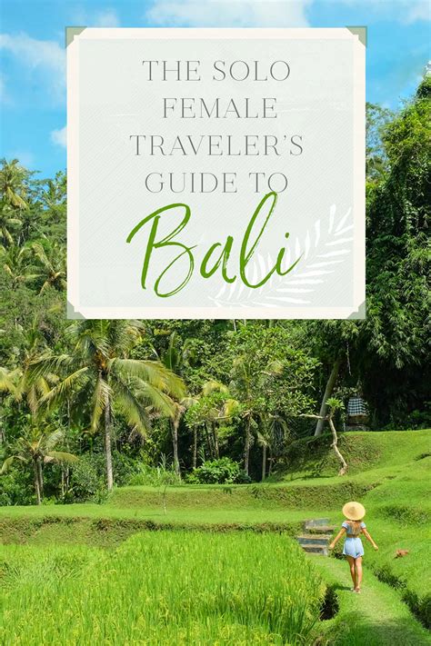 The Solo Female Traveler S Guide To Bali The Blonde Abroad