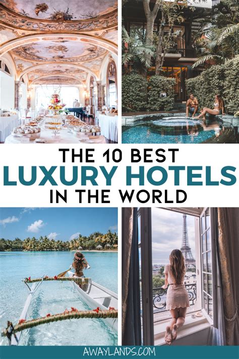 The Top 10 Most Insane Luxury Hotels In The World Away Lands Luxury