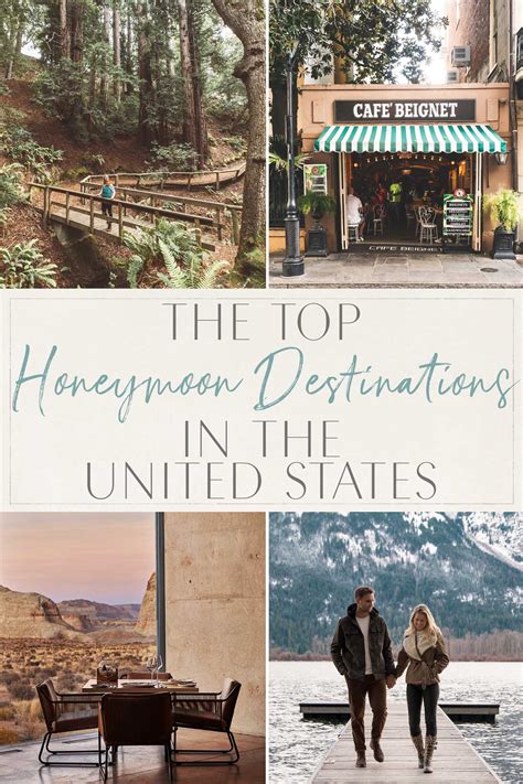 The Top Honeymoon Destinations In The United States The Blonde Abroad