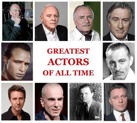 The Ultimate 10 Greatest Actors 10 Greatest Actresses Of All Time