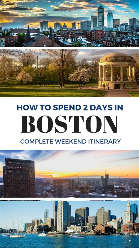 The Ultimate 2 Day Boston Itinerary Boston Travel Boston Travel