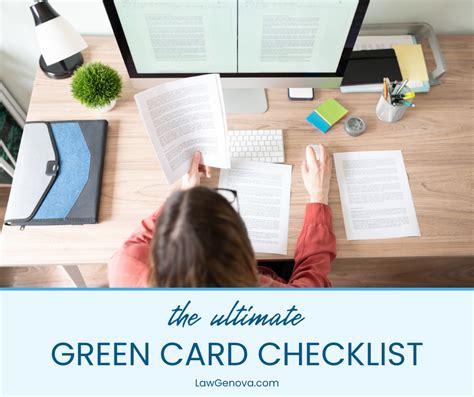 The Ultimate Green Card Checklist Immigration Lawyer Genova Law