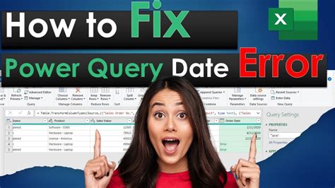 The Ultimate Guide To Fixing Your Power Query Date Errors Youtube